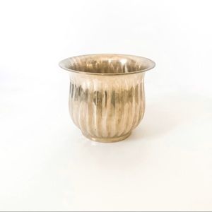 Vintage Brass Planter